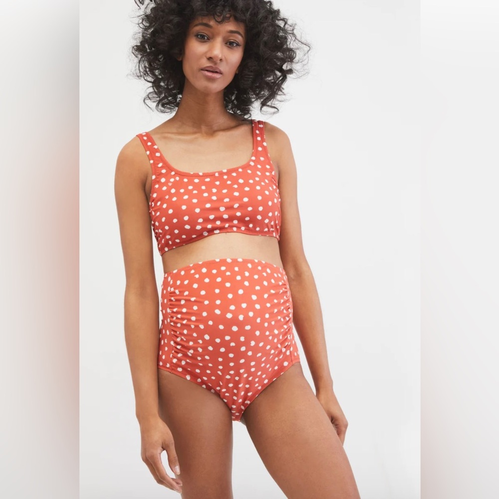 Motherhood Maternity High Waisted Bikini